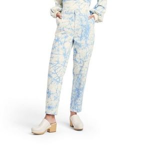 Rachel Comey x Target Women's Marble Print High-Rise Tapered Jeans NWT